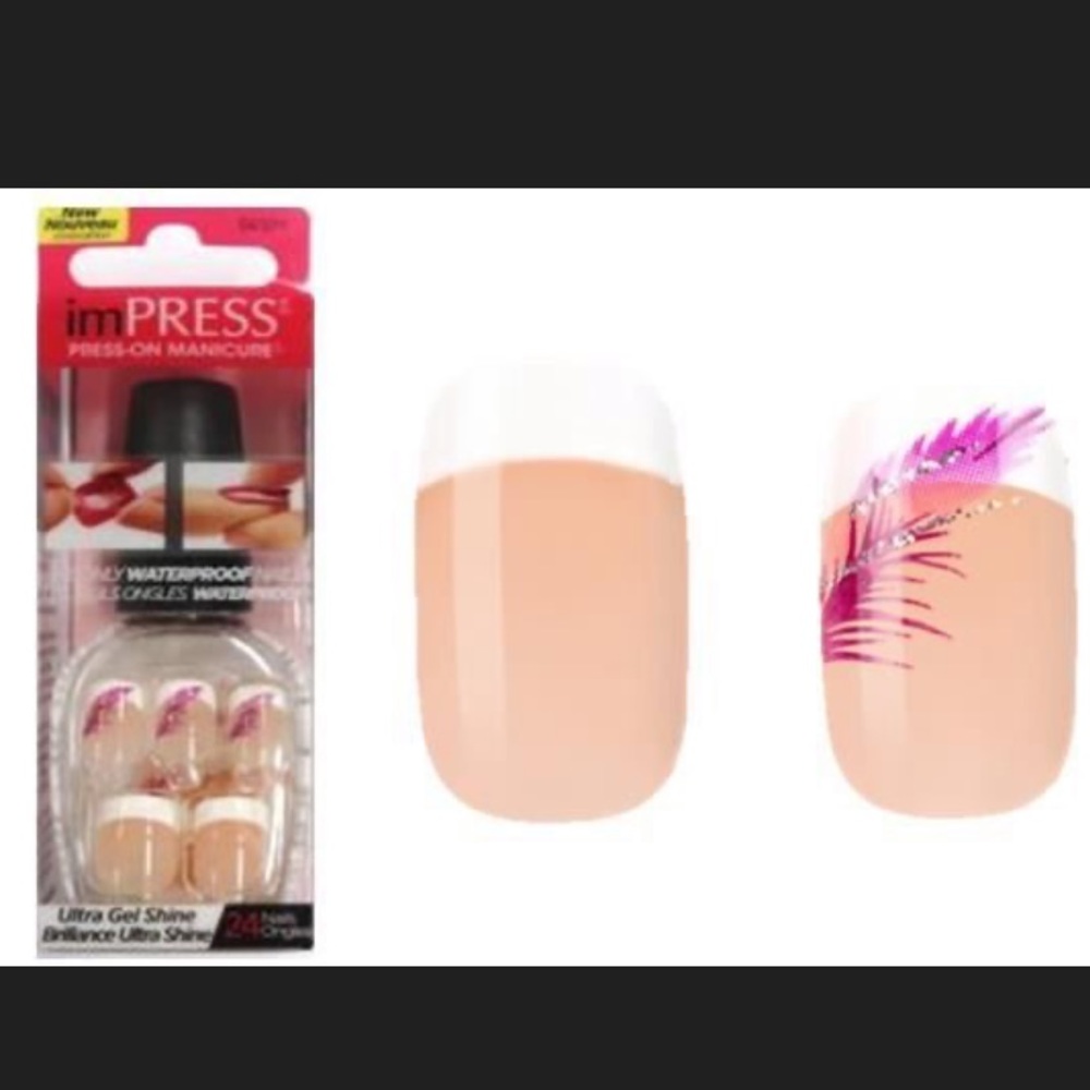 Impress kiss Nails gel manicure